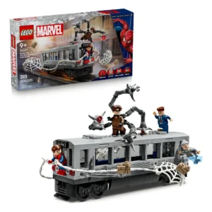 Lego - SPIDER-MAN VS. DOC OCK: ESCENA DEL TREN SUBTERRÁNEO - 76321