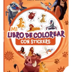 Mi Libro De Colorear Con Sticker/Disney Surtido