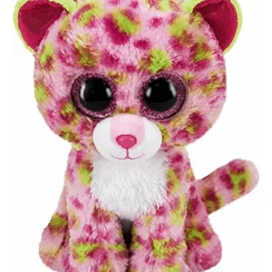 Ty Beanie Boos Lainey Leopard Rosa Regular