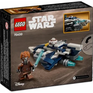 Lego - Microfighter: Caza Estelar Jedi De Plo Koon - 75400