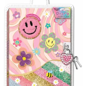 Diario Con Candado Y Llaves Flores